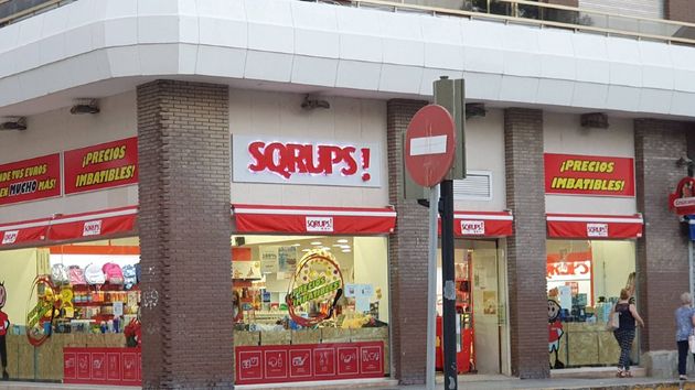 una tienda de la cadena Sqrups