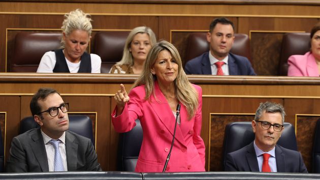 La ministra de Trabajo, Yolanda Díaz