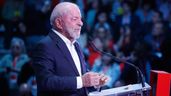 Lula da Silva hablando durante un mitin