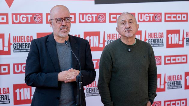 Unai Sordo y Pepe Álvarez