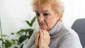 Una mujer preocupada