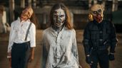 Personas disfrazadas de zombis