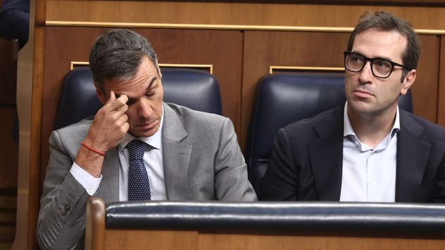 Pedro Sánchez y Carlos Cuerpo