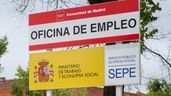 cartel de una oficina del SEPE