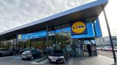 Entrada de uno de los supermecados Lidl en Madrid