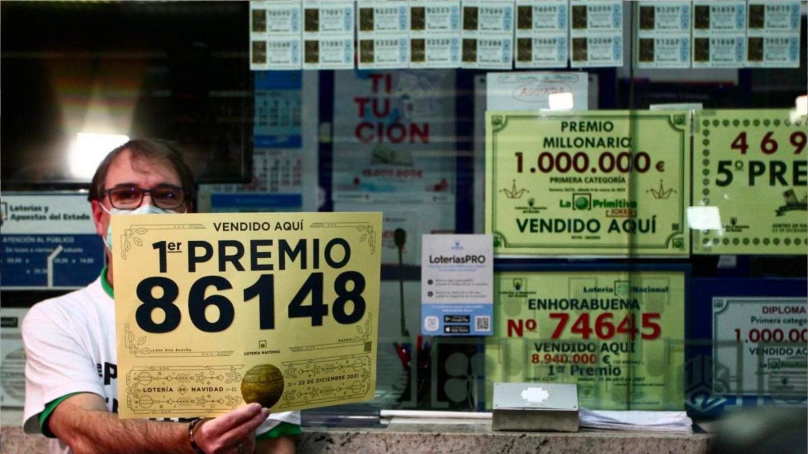 Sorteo de la Lotería de Navidad 2021: ¿Dónde ha tocado el Gordo?