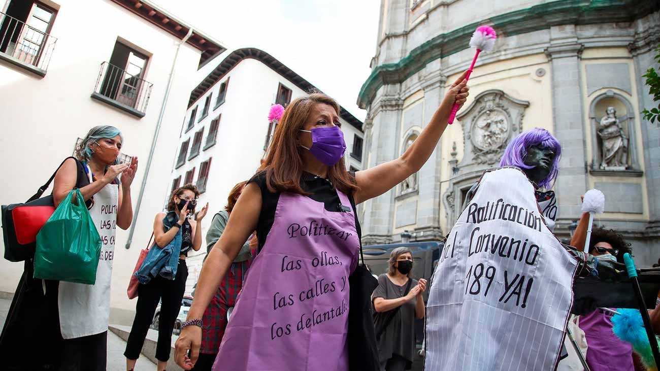 La Seguridad Social explica por qué las empleadas del hogar no tienen derecho a paro