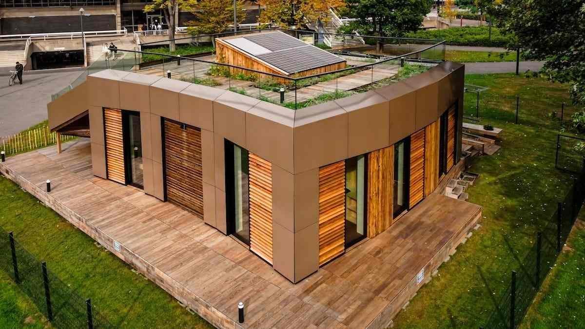 casa prefabricada ripple exterior