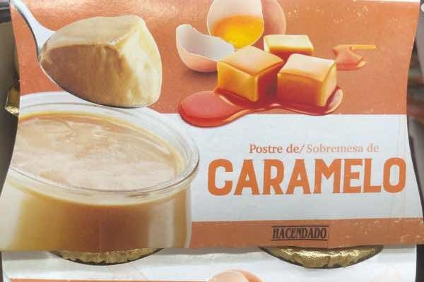 Postre Caramelo Mercadona
