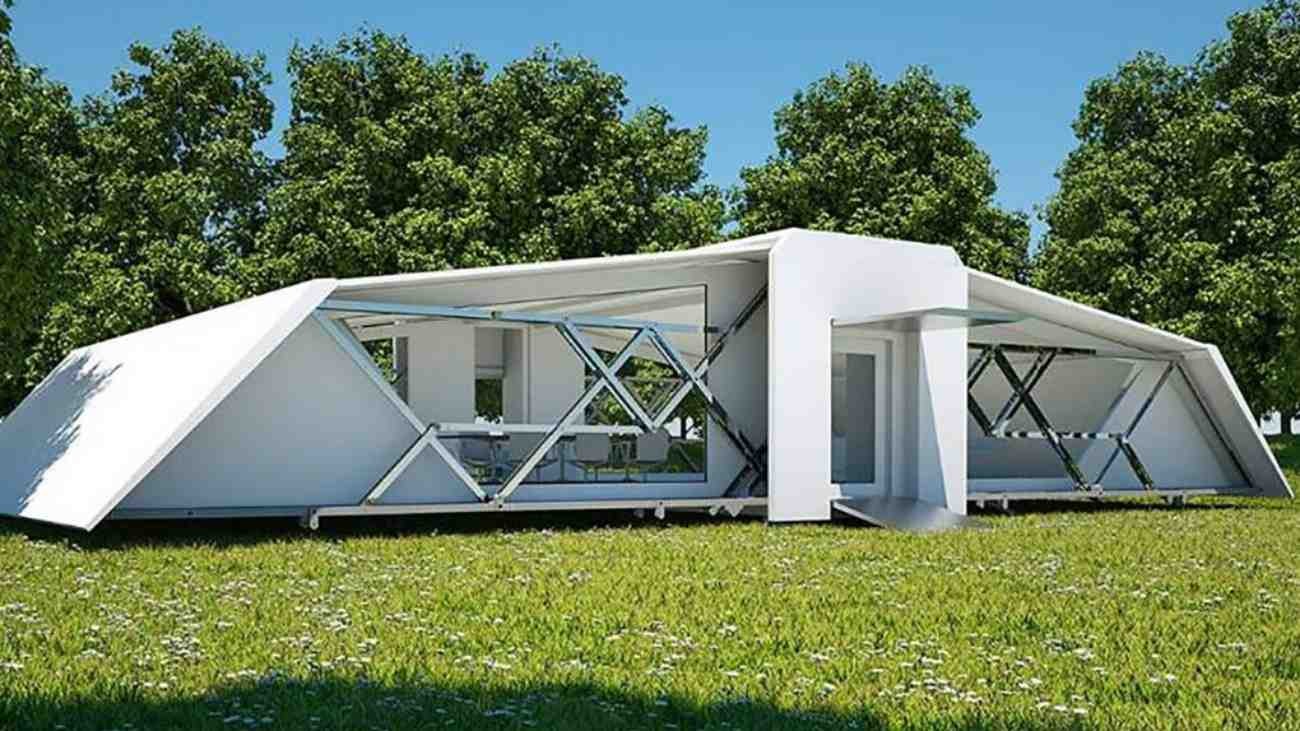 Así son las 3 únicas casas prefabricadas plegables ideales para llevarlas a cualquier parte