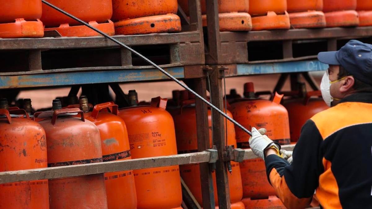 Subida histórica en el precio de la bombona de butano