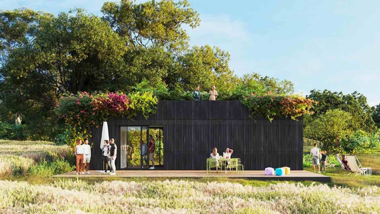 Así es la casa prefabricada desmontable: se reconfigura en función de tus necesidades diarias