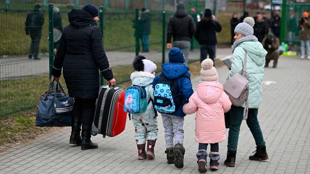 España se convierte en hogar de 4.500 refugiados ucranianos