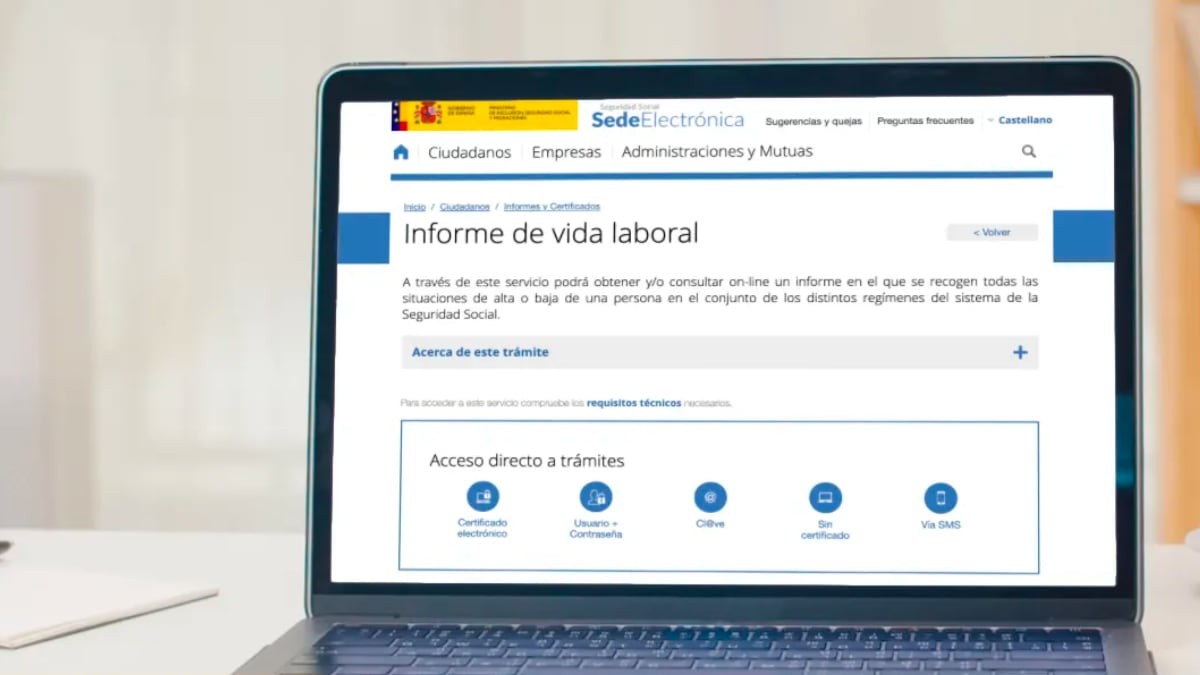 Cómo conseguir la Vida Laboral en 5 minutos