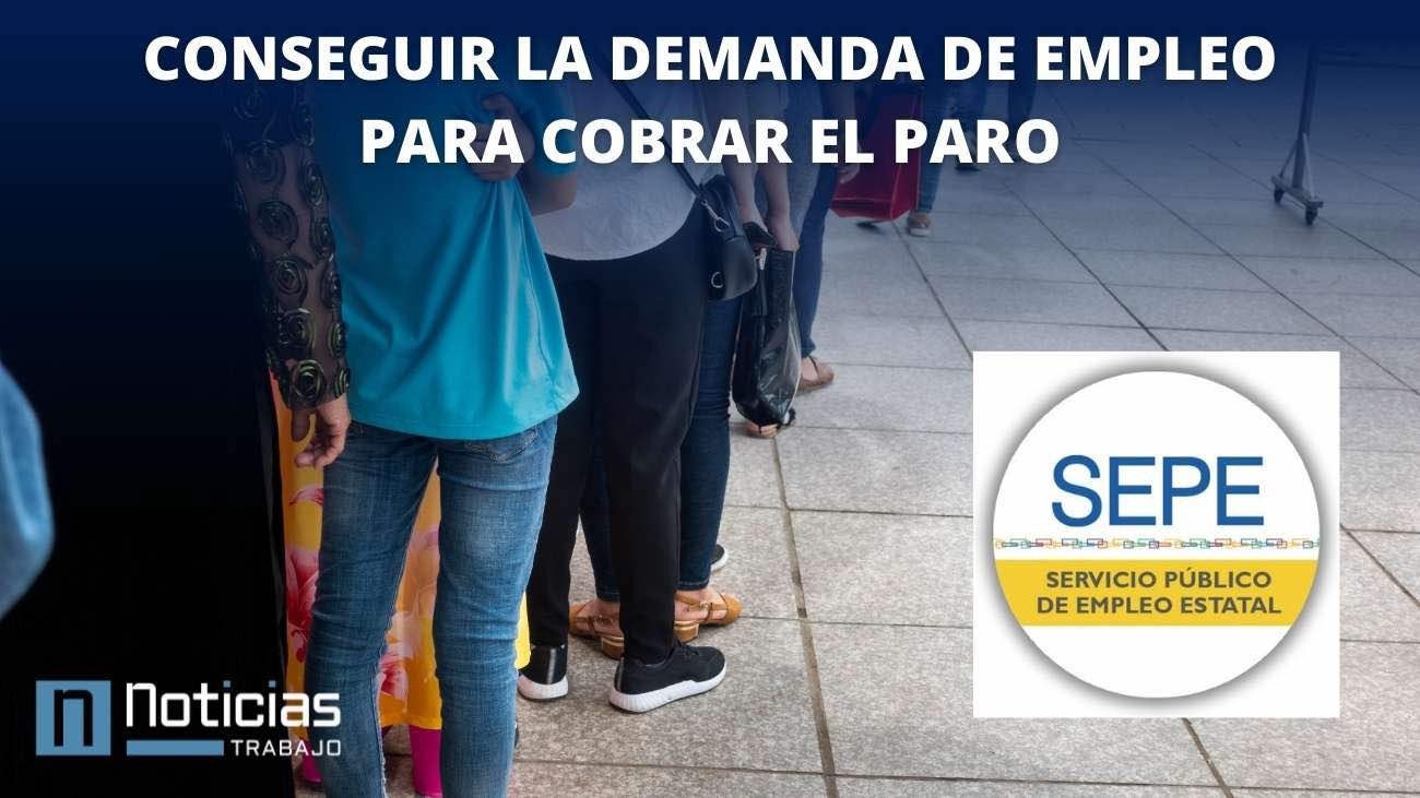 Cómo conseguir la demanda de empleo para poder cobrar el paro