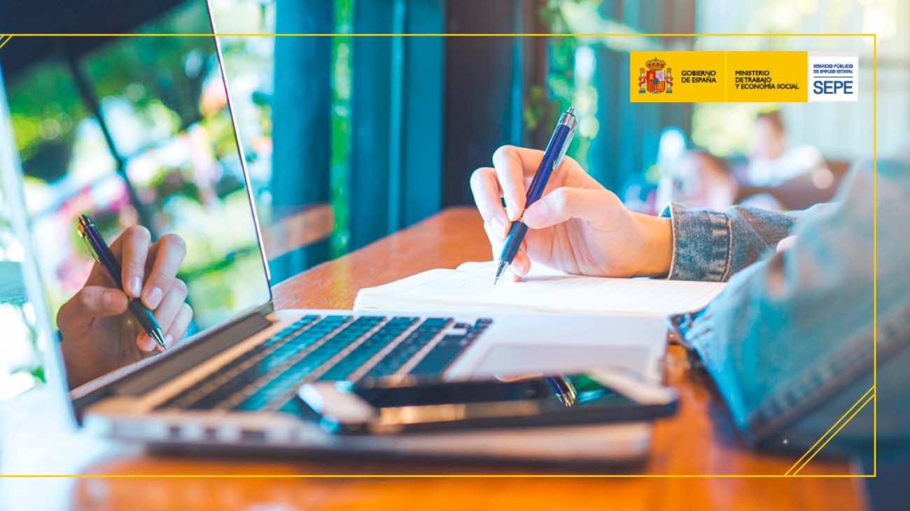 Nuevos cursos gratuitos y online del SEPE para desempleados: disponibles en abril