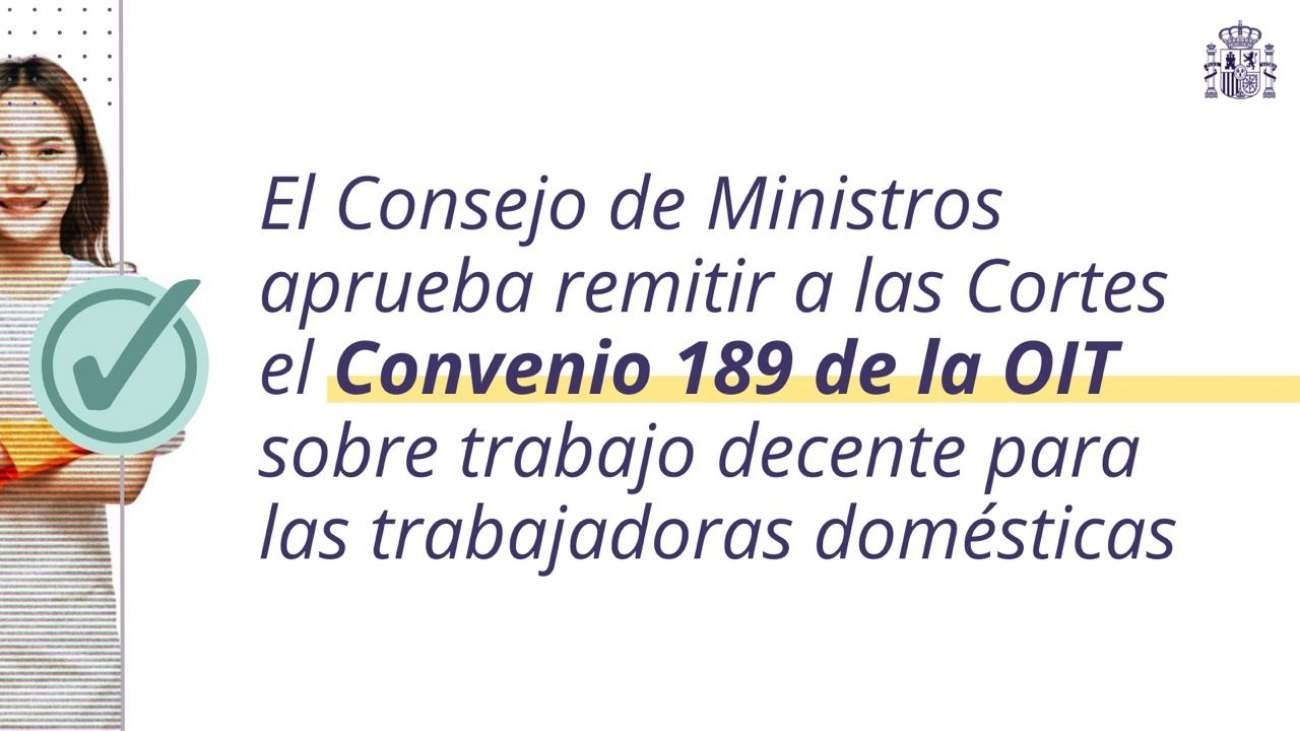 Las empleadas domésticas cobrarán el paro por primera vez en España