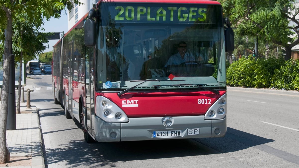 La EMT de Valencia convoca una oferta pública de empleo para conductores