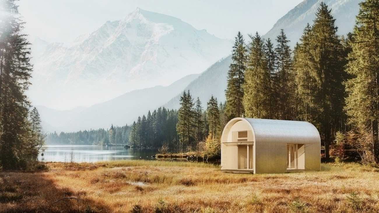 Cómo es la casa prefabricada que puedes llevarte de un lugar a otro