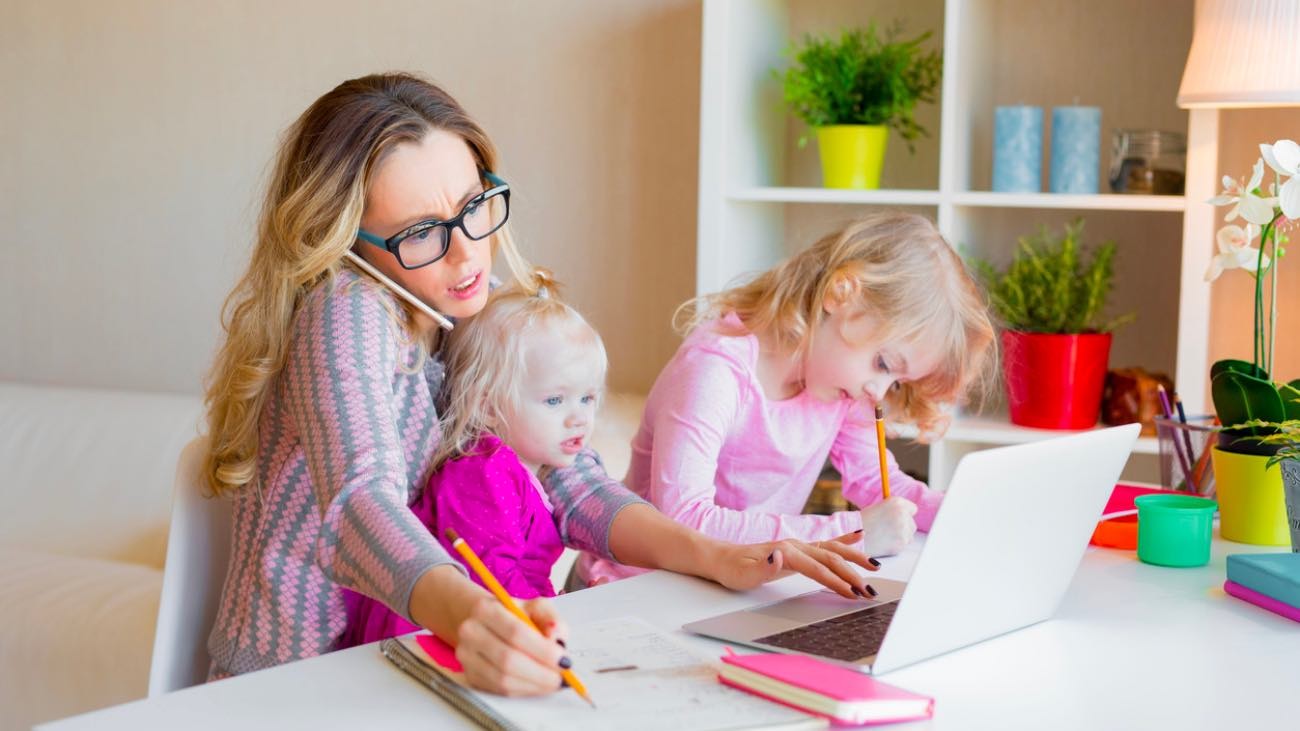 Teletrabajo: si tienes hijos, puedes trabajar en remoto