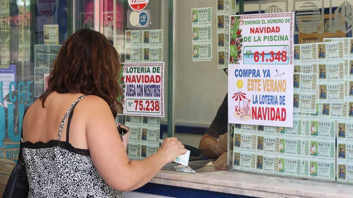 ¿Cuánta Lotería de Navidad se vende en verano?
