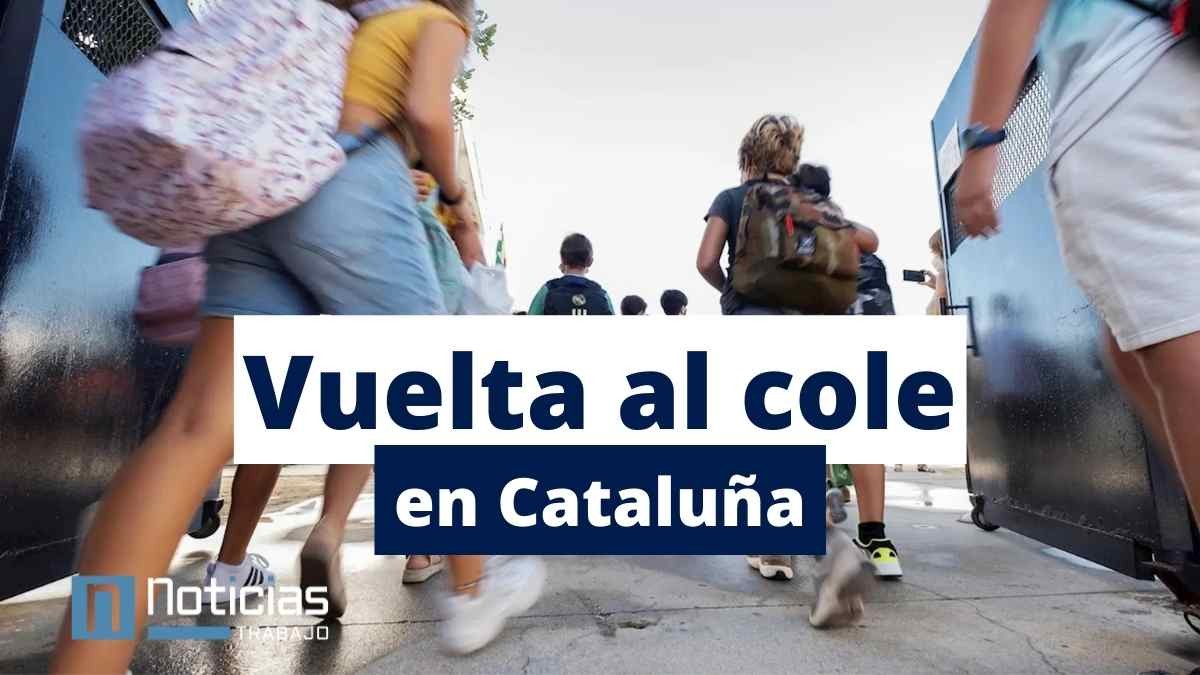Vuelta al cole en Cataluña 2022/2023: ¿Cuándo comienzan las clases?