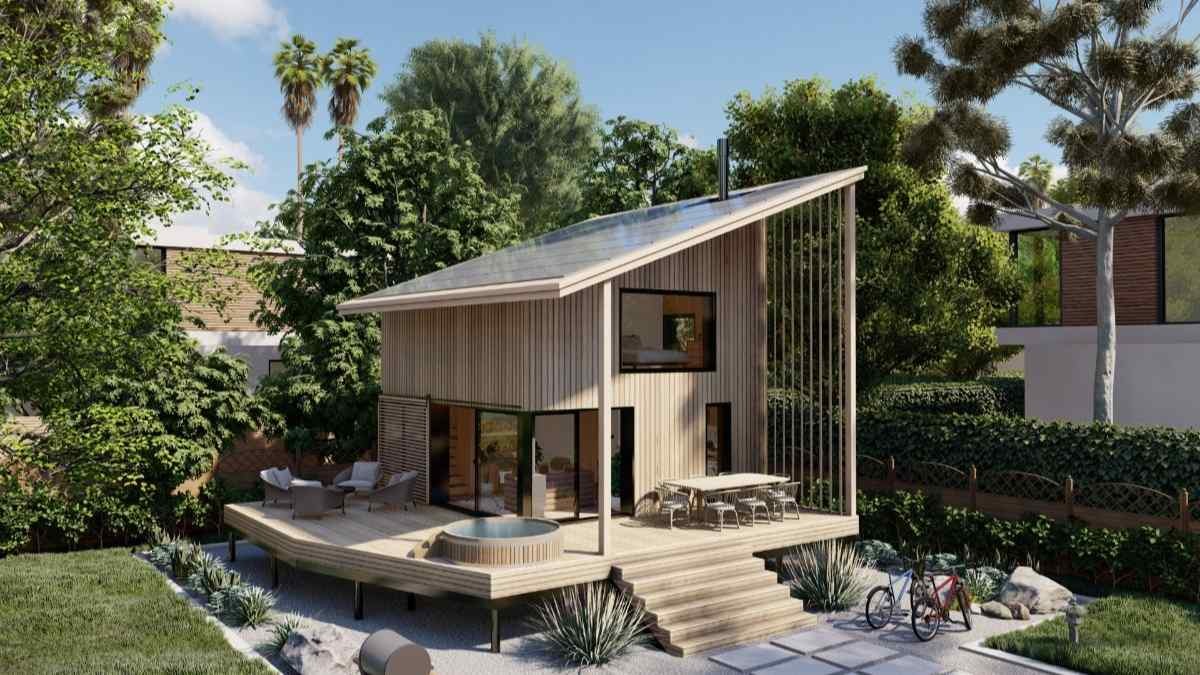 La espectacular casa prefabricada con la que te olvidarás de la factura de la luz