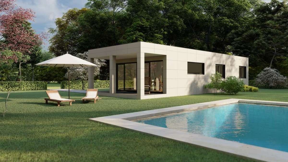 La increíble vivienda prefabricada en Madrid por menos de 100.000 euros y con terraza