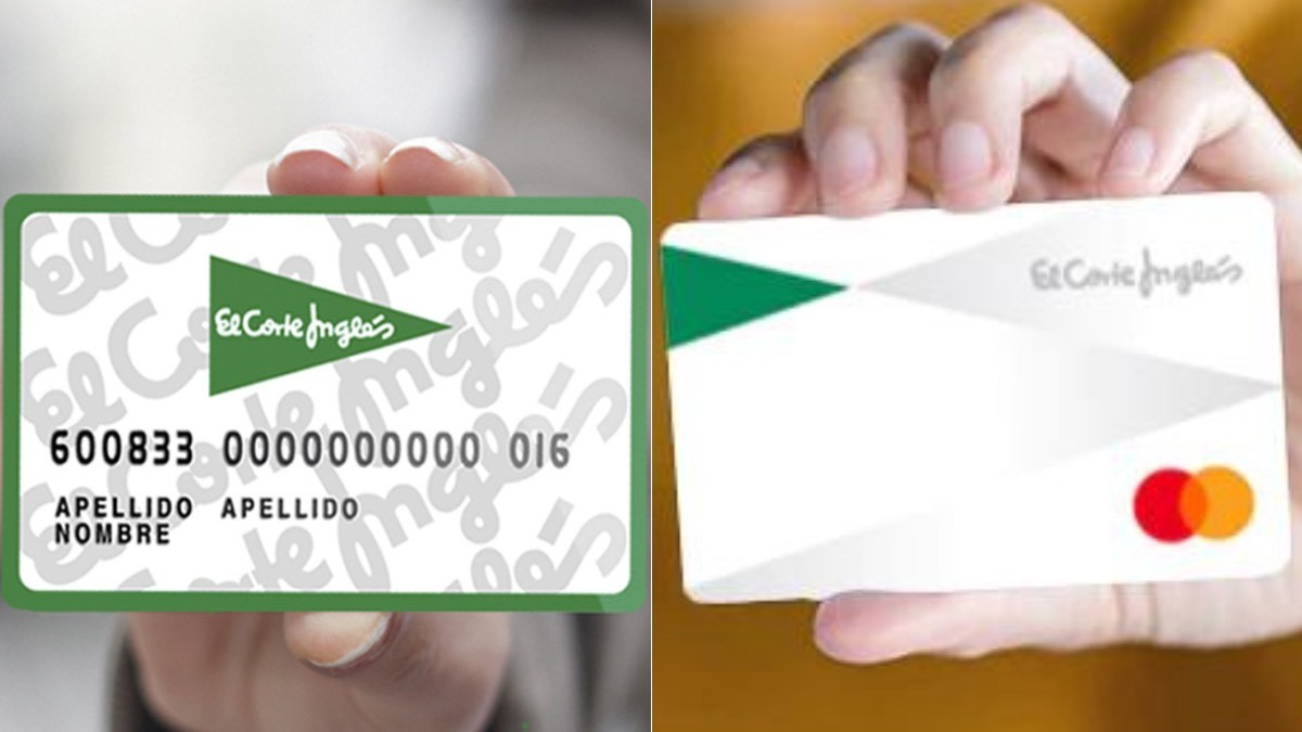 ​​El Corte Inglés cambia su tarjeta de compra: estas son sus nuevas ventajas