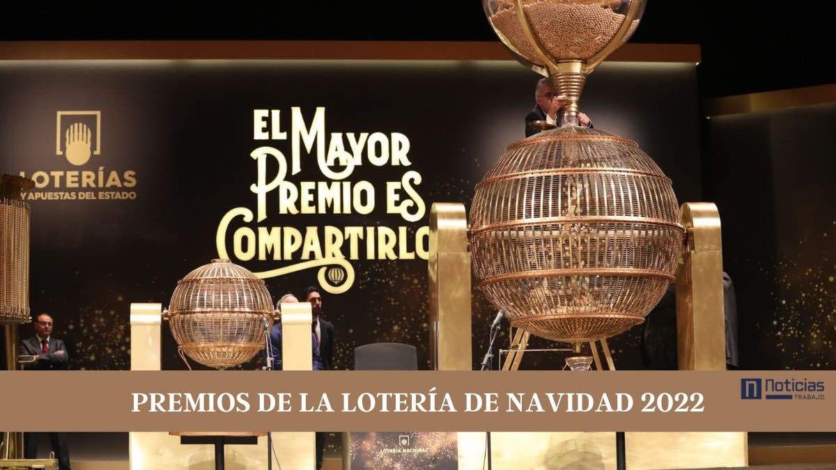 Premios de la Lotería de Navidad 2022: cuánto dinero se gana en cada uno