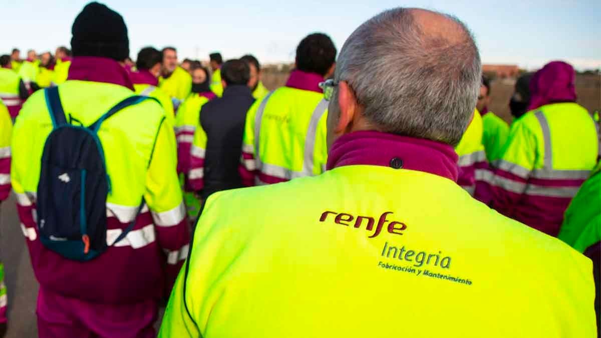 Renfe convoca 57 plazas fijas de personal laboral fijo