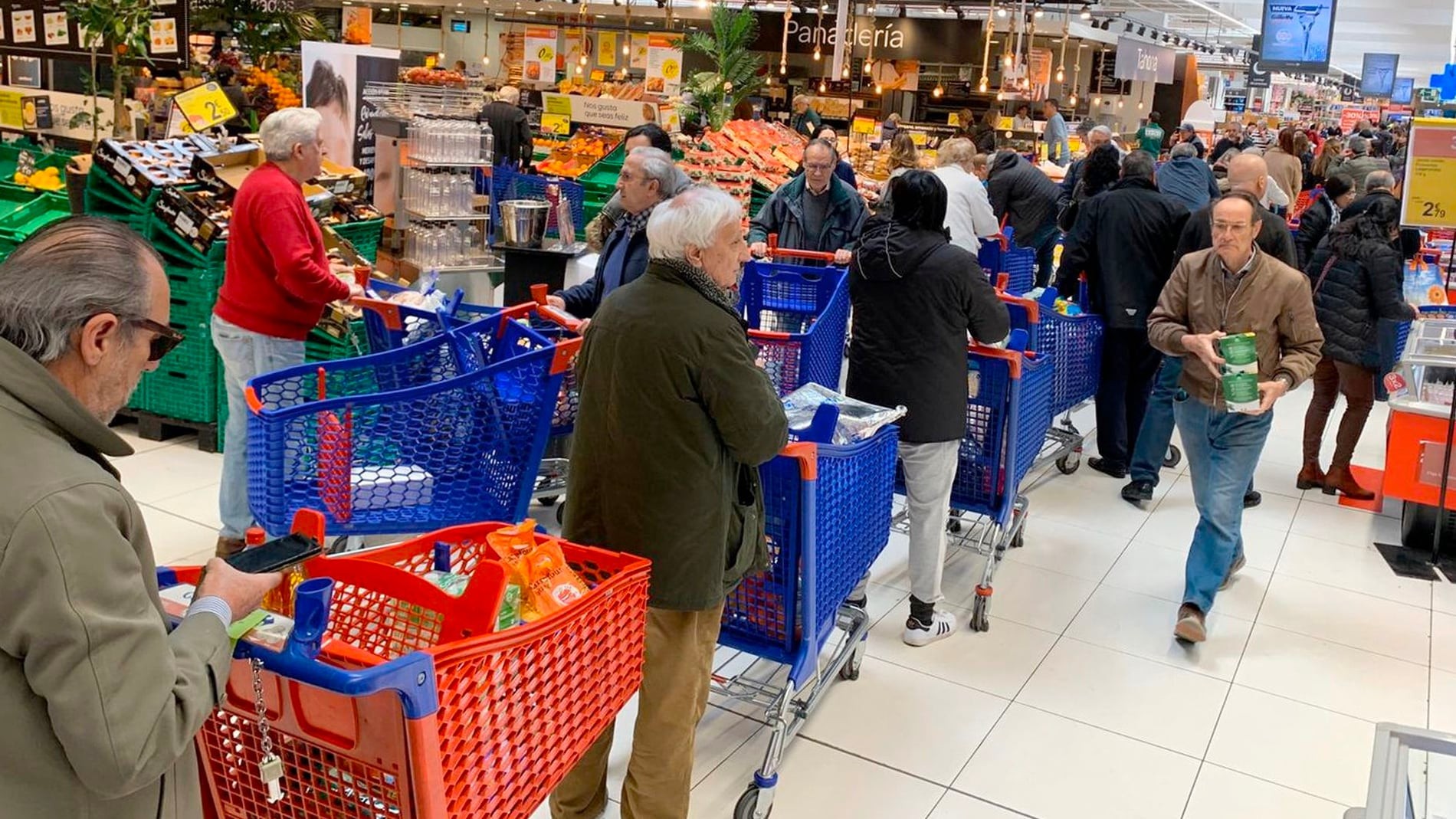 Hasta qué hora abren los supermercados hoy: Mercadona, El Corte Inglés, Carrefour, Lidl