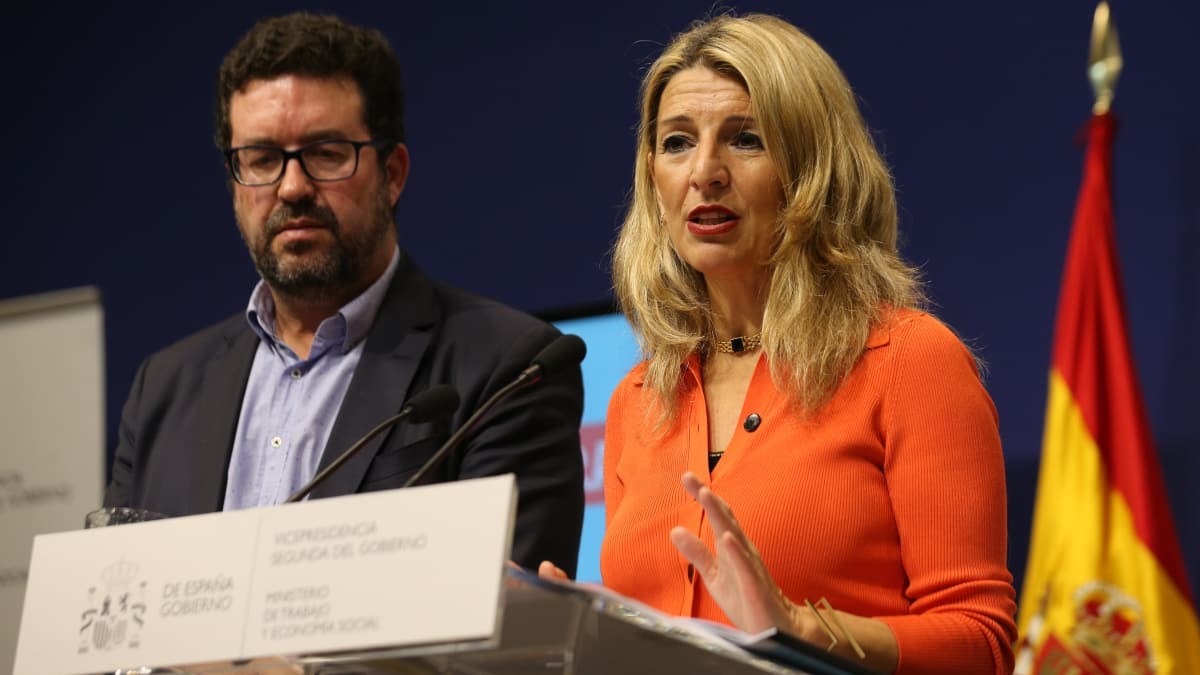 Yolanda Díaz hace balance del primer año de la Reforma Laboral en España
