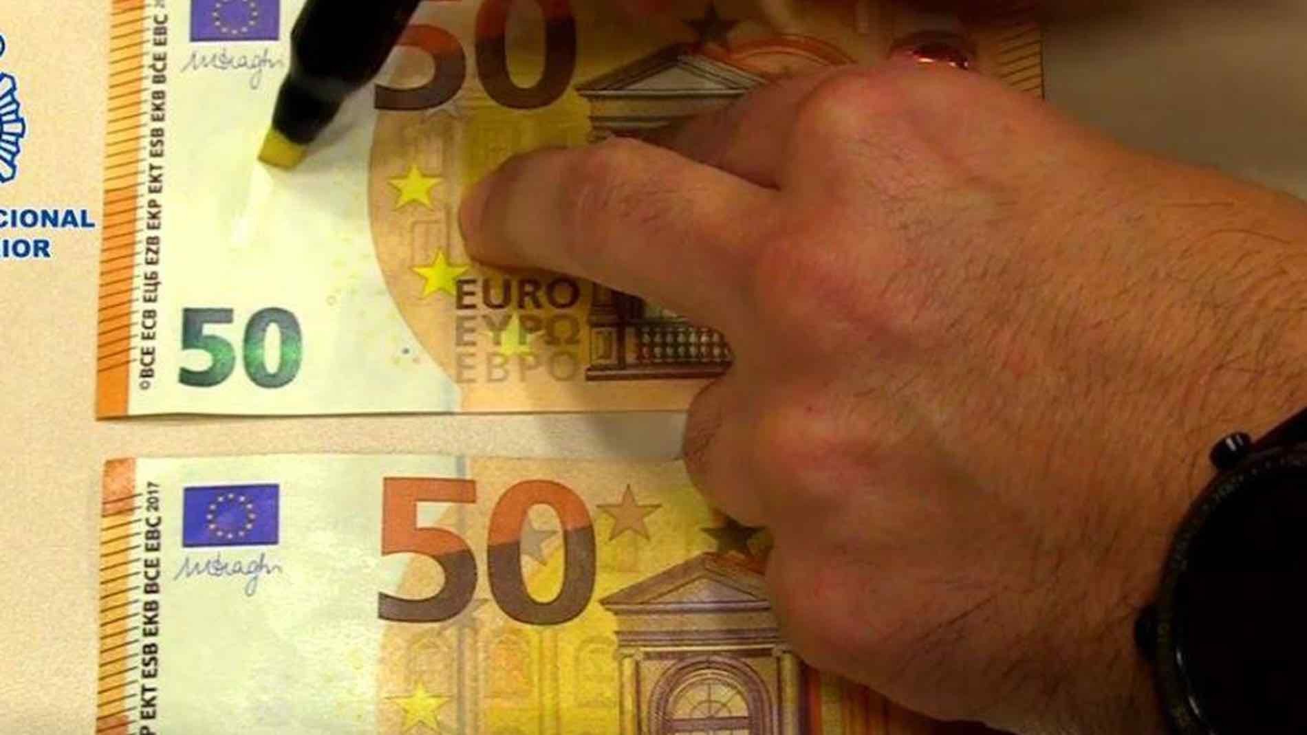 El Banco de España lanza un aviso sobre el aumento de billetes falsos en enero