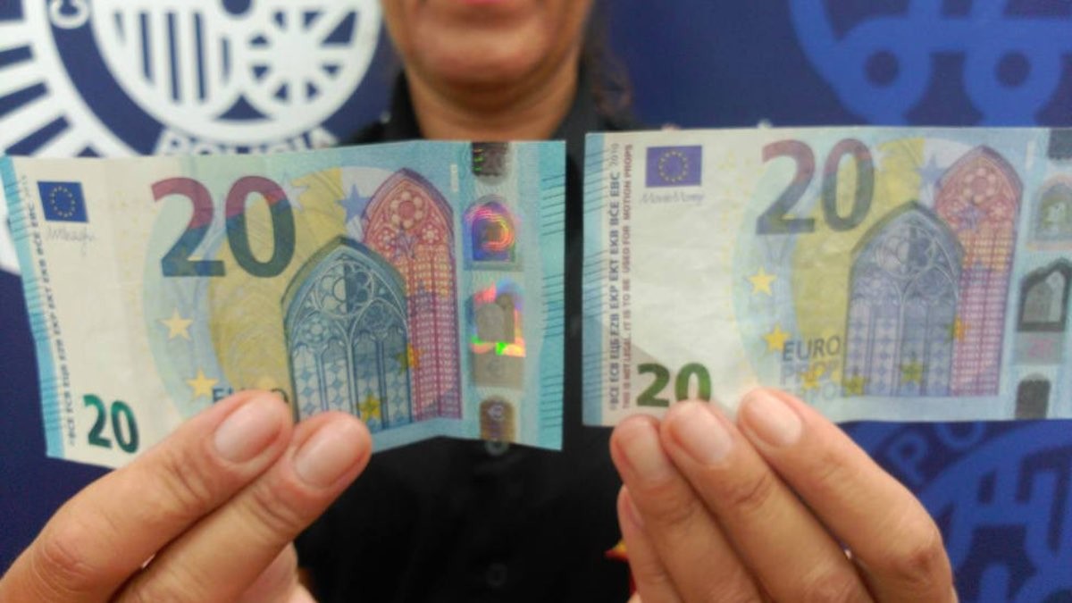 La Policía Nacional alerta: cuidado con los billetes de 20 euros falsos