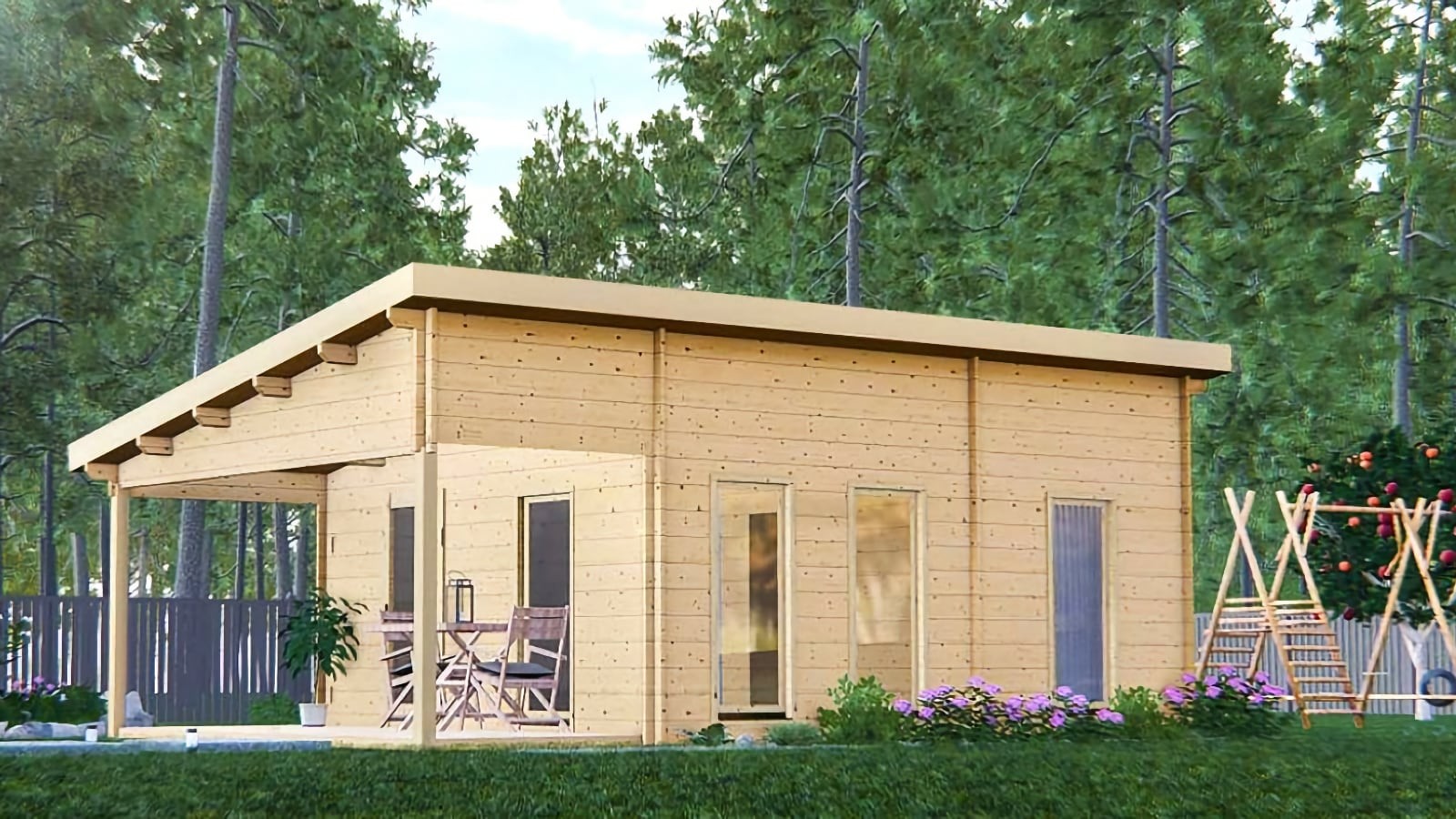 Esta es la casa prefabricada con diseño minimalista y luminoso y que vale 4.886 euros