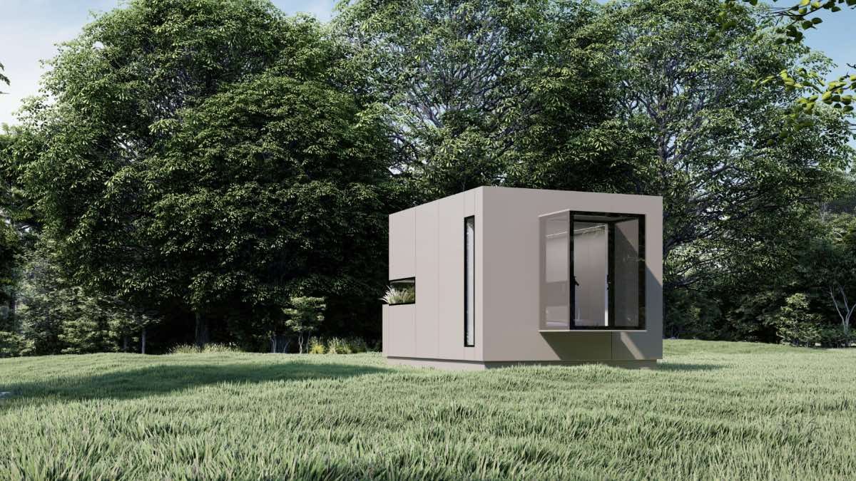 La mini casa prefabricada de lujo y móvil que puedes llevar a todas partes por 45.000 euros
