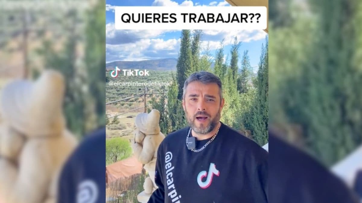 El carpintero de TIKTOK que ofrece empleo en toda España