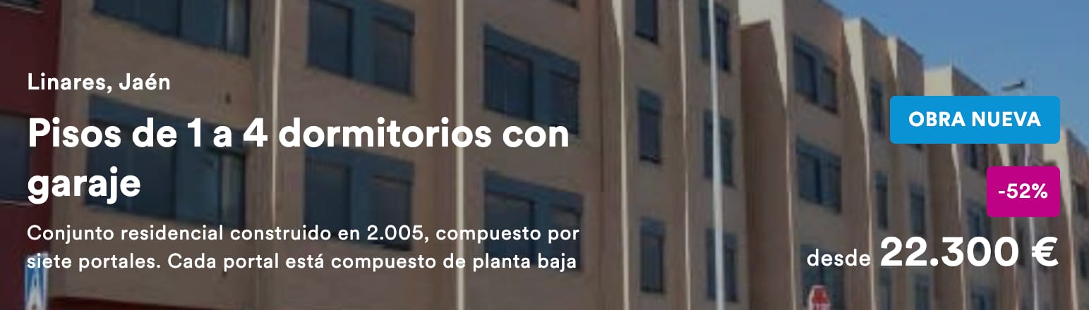 Piso a la venta en Jaén por BBVA de obra nueva
