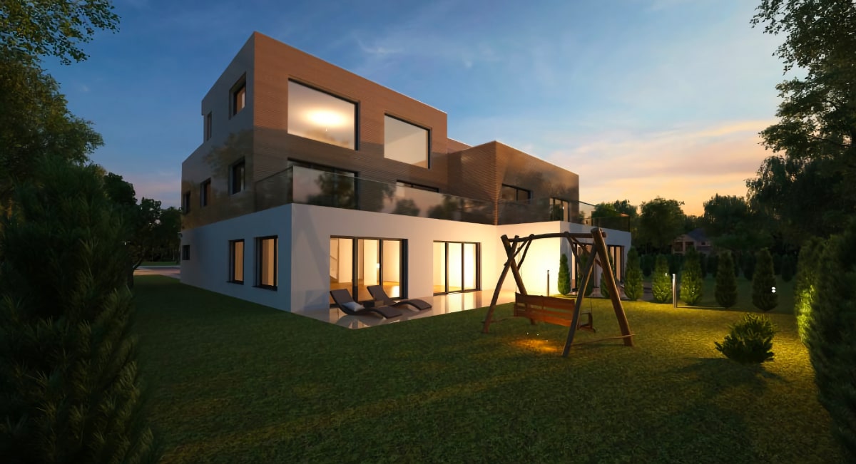 Casa prefabricada Norwege, Stecocentar