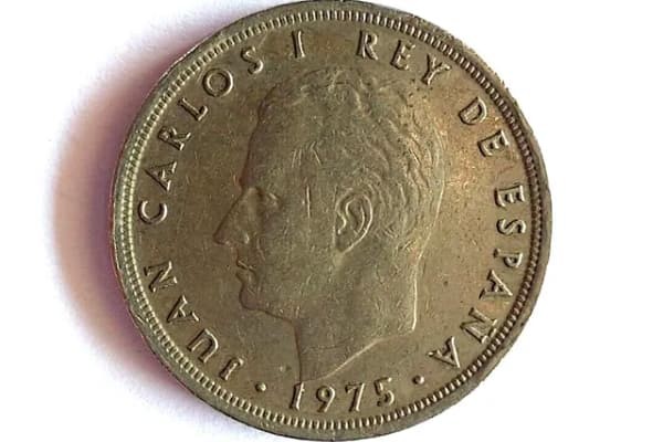 moneda 5 pesetas vale 600 euros