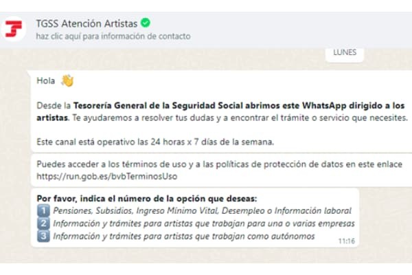 servicio Seguridad Social