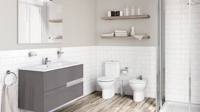 casa prefabricada Jerez baño