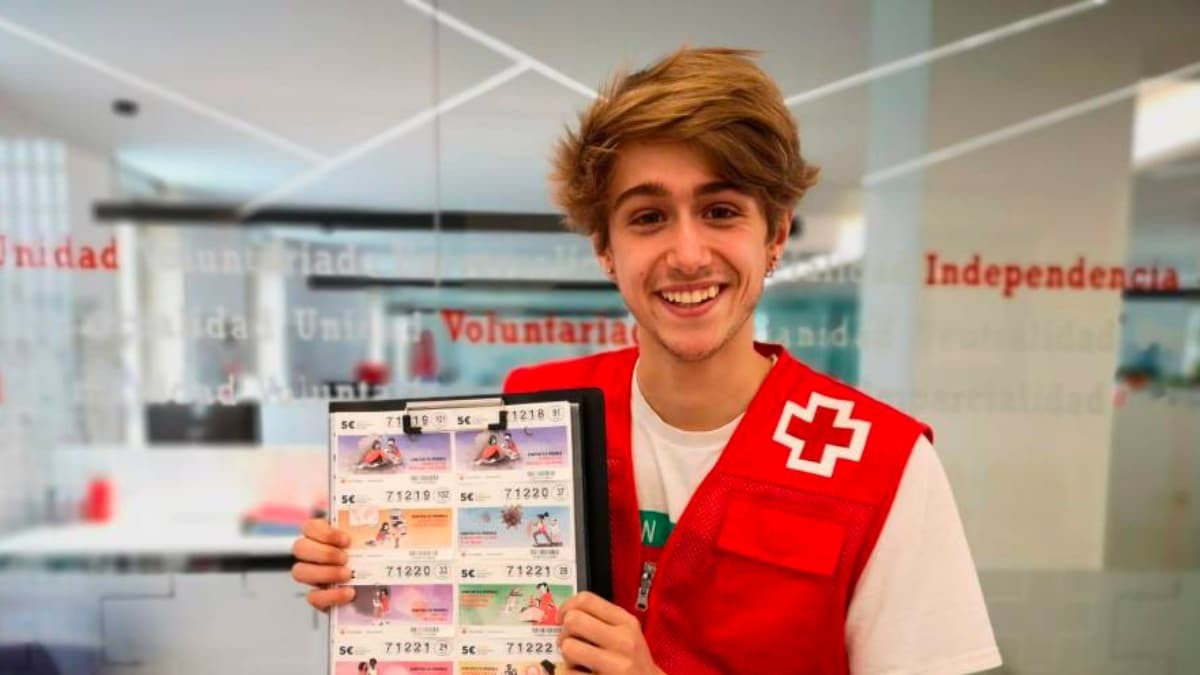 Cruz Roja busca urgentemente 450 vendedores de lotería sin experiencia previa