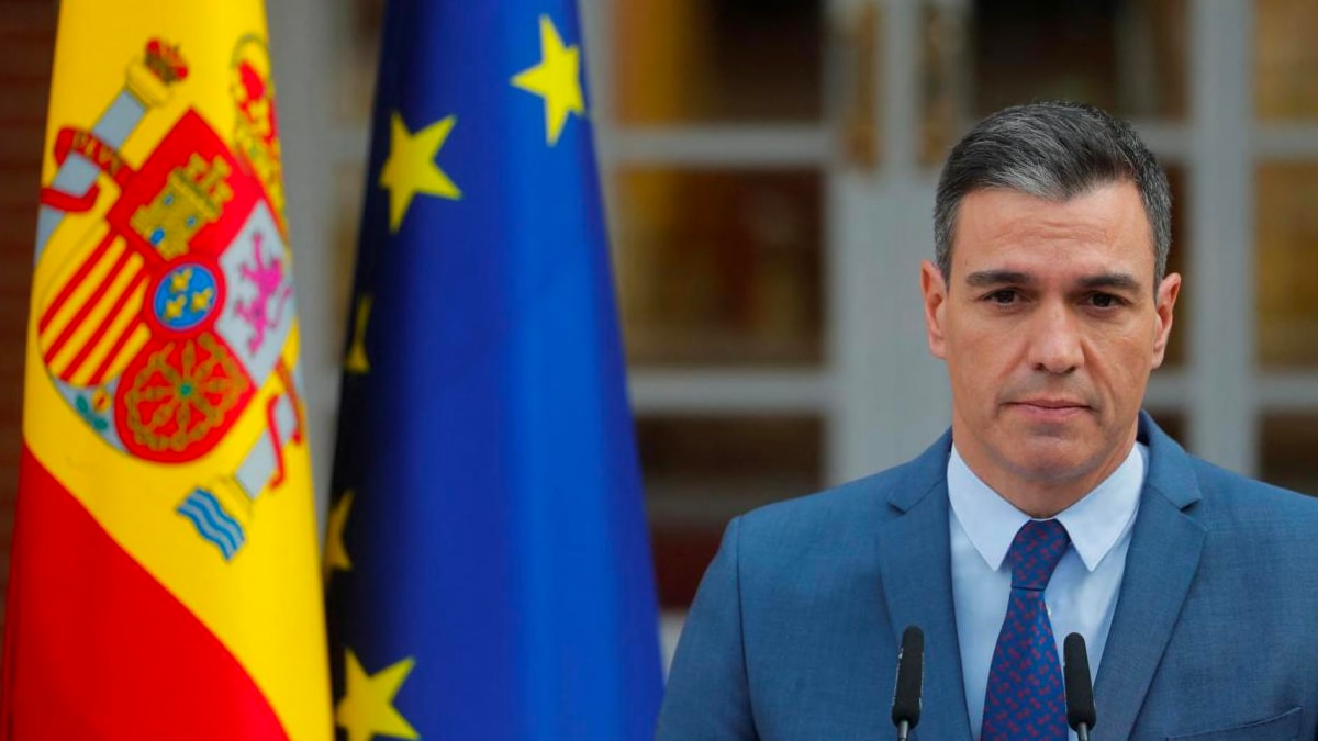 El presidente del Gobierno español, Pedro Sánchez