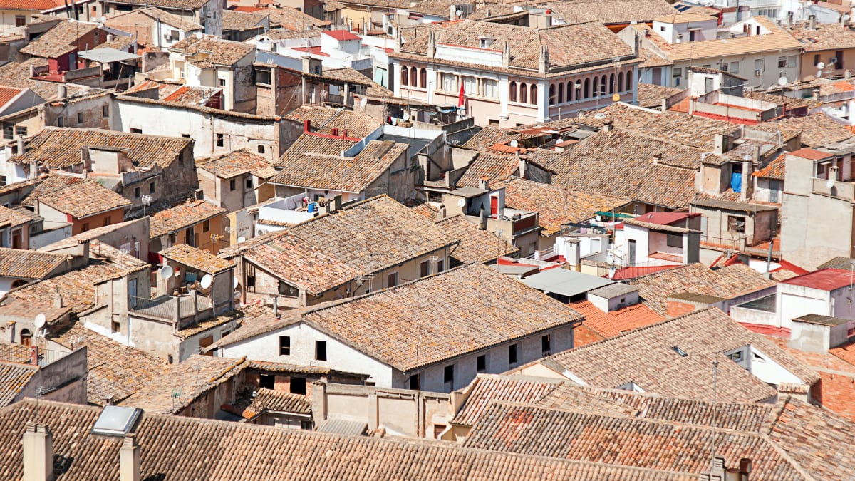 vista de la ciudad de Xativa
