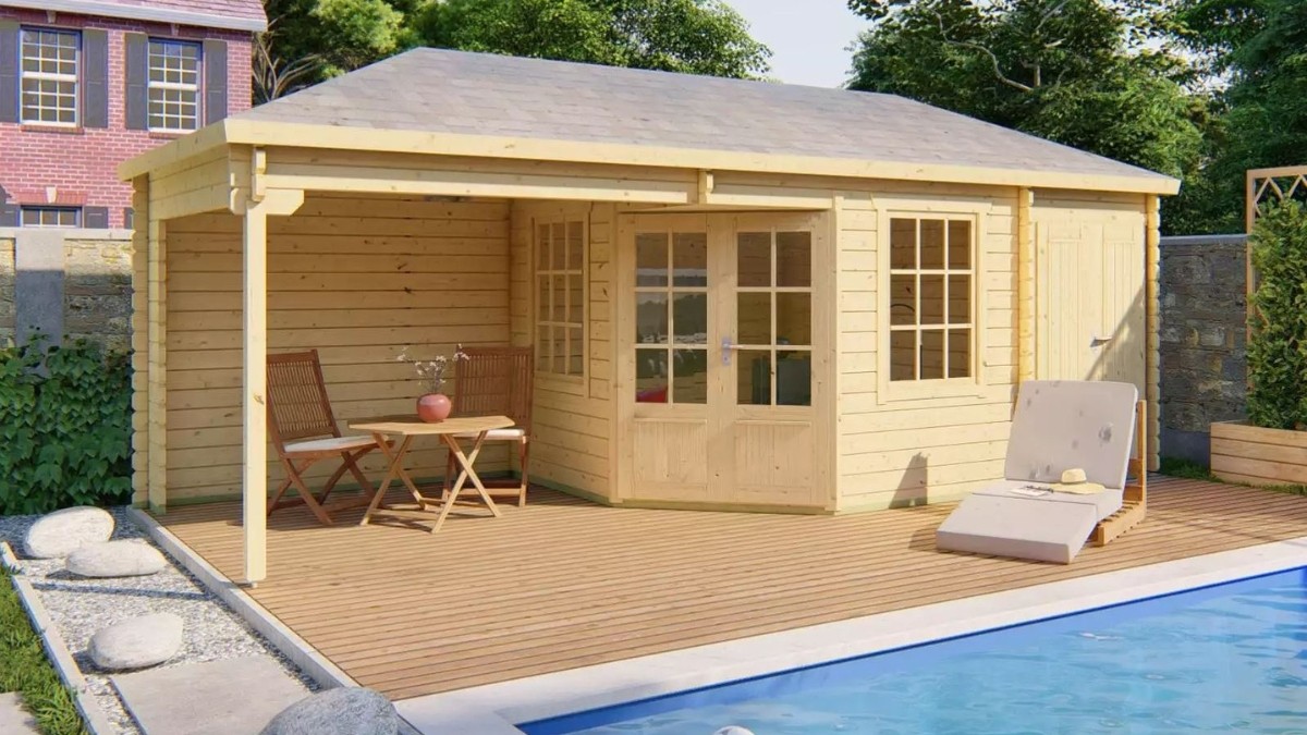 La casa prefabricada con porche y descuento perfecta para el verano que puedes conseguir por 5.000 euros
