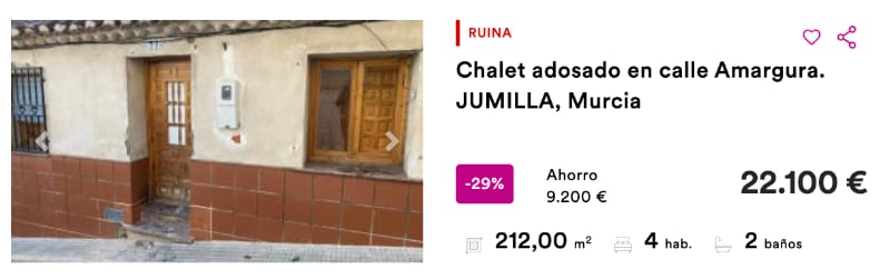 Chalet adosado Murcia