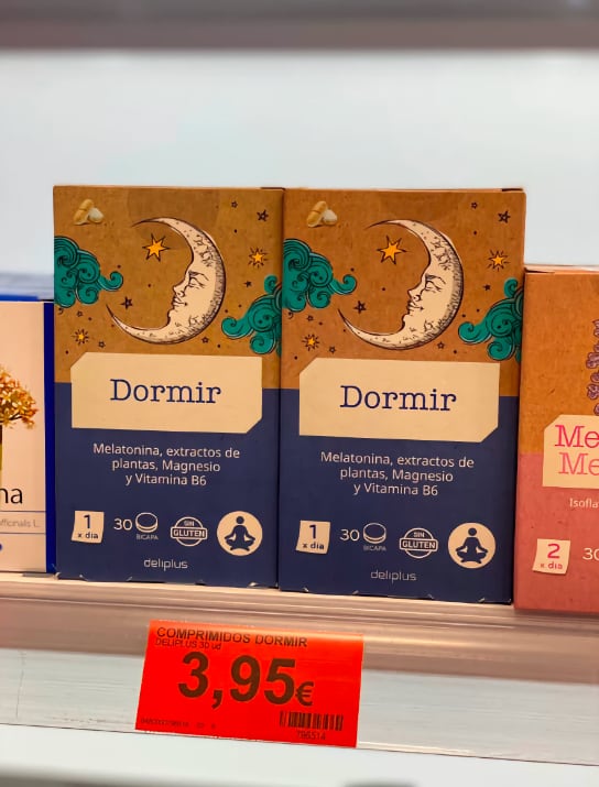 Mercadona producto Depiplus para dormir por las noches
