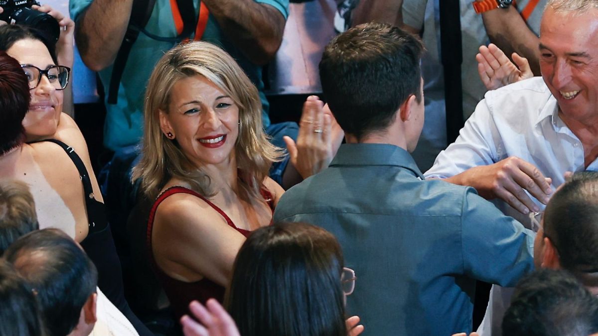 Yolanda Díaz e Iñigo Errejón